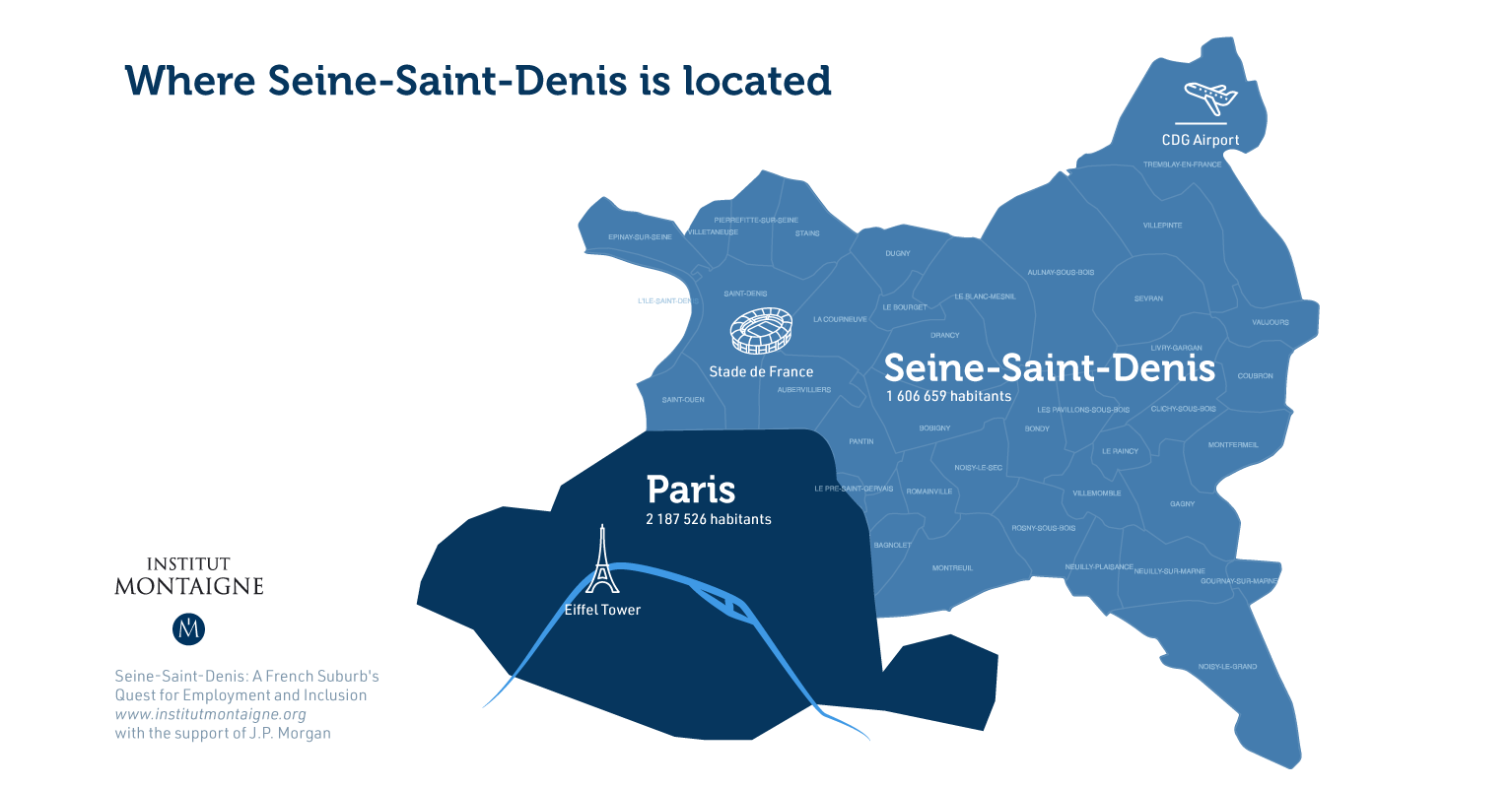 Seine-Saint-Denis: A French Suburb's Quest for Employment and Inclusion - Map - Where Is SSD Located ?