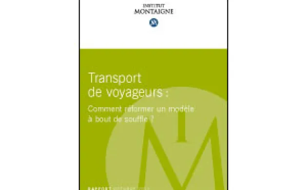 L’Institut Montaigne formule 20 propositions pour réformer le système de transports français