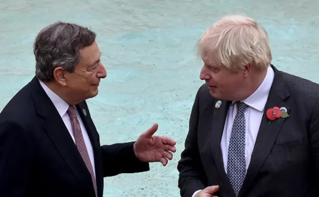 Draghi, Johnson : le modèle et l'anti-modèle