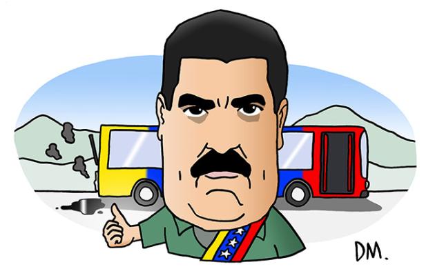 Portrait of Nicolás Maduro - President of Venezuela