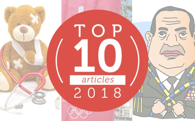 TOP 10 most viewed articles in 2018