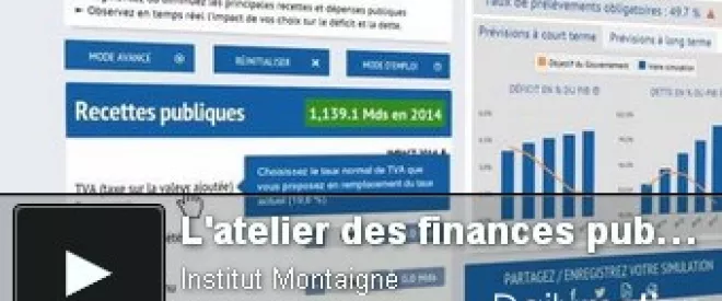 A vous de jouer sur l'Atelier des finances publiques